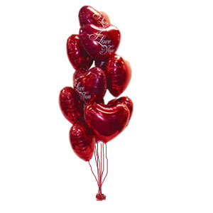 купить гелиевые шары в форме сердца  - купить с доставкой в по Аракчину
